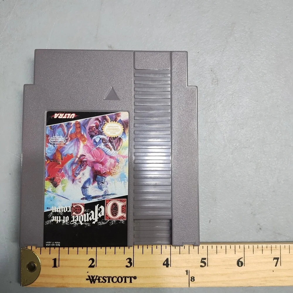 Lot of 2 Snake's Revenge & Defender of the Crown Nintendo NES Video Games